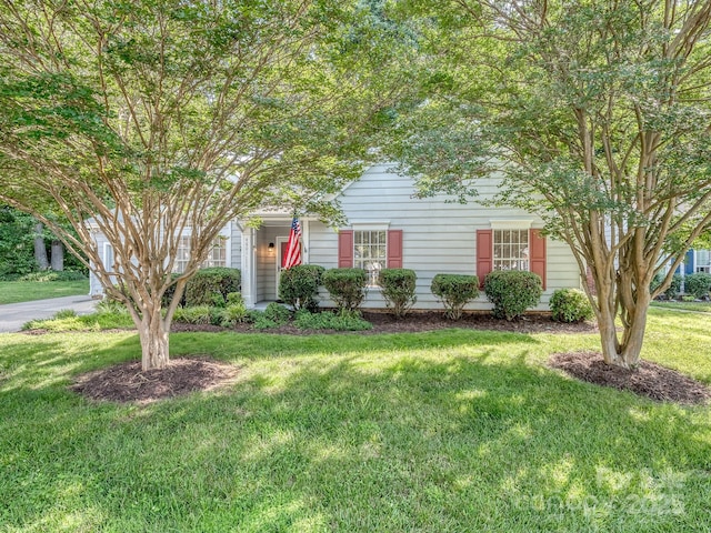 4801 Pennant Pl, Charlotte, NC 28212 - view of property hidden behind natural elements featuring a front lawn