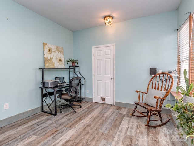 4801 Pennant Pl, Charlotte, NC 28212 - office featuring wood finished floors and healthy amount of natural light