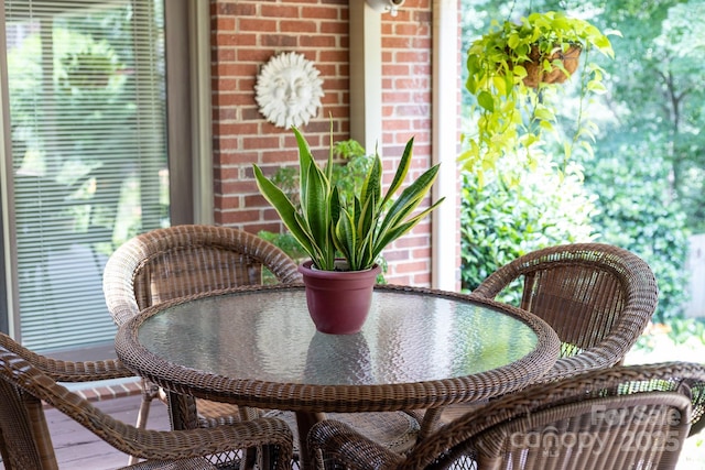 7029 Forest Hills Dr, Denver, NC 28037 - balcony with outdoor dining area