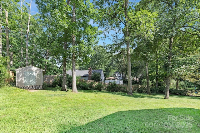 5611 Robinhood Rd, Charlotte, NC 28211 - view of yard with a shed