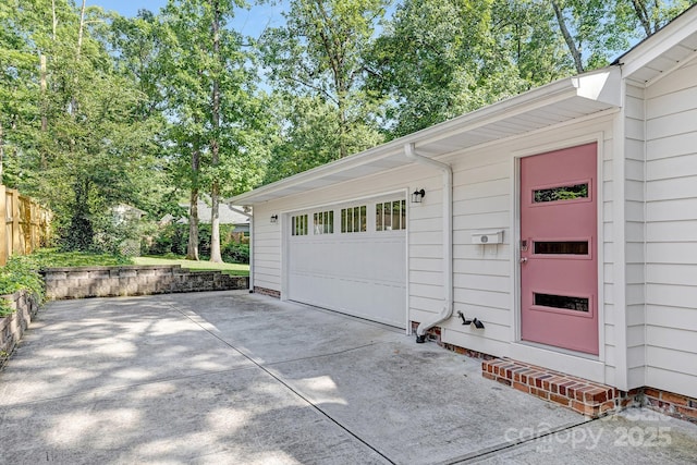 5611 Robinhood Rd, Charlotte, NC 28211 - garage featuring driveway