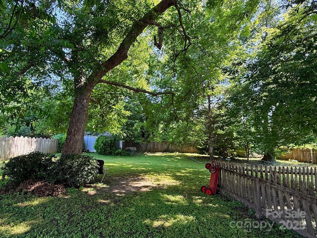192 W Court St, Rutherfordton, NC 28139 - view of fenced backyard