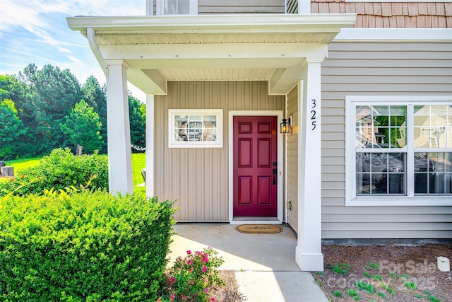 325 Hancock Union Ln, Rock Hill, SC 29732 - doorway to property with a porch