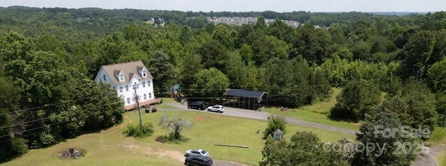 4652 Rocky Hollow Rd 4658, 4654, Davidson, NC 28036 - drone / aerial view of a forest