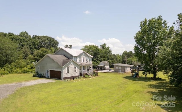4652 Rocky Hollow Rd 4658, 4654, Davidson, NC 28036 - view of home's exterior with driveway and a lawn