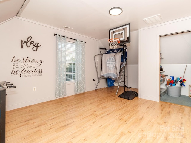 4652 Rocky Hollow Rd 4658, 4654, Davidson, NC 28036 - unfurnished dining area featuring wood finished floors and lofted ceiling