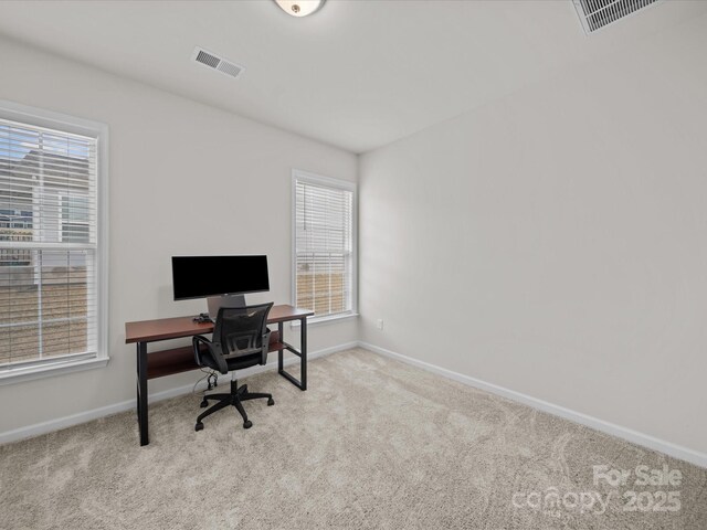 9582 Creighton Rd NW, Concord, NC 28027 - carpeted office space with baseboards