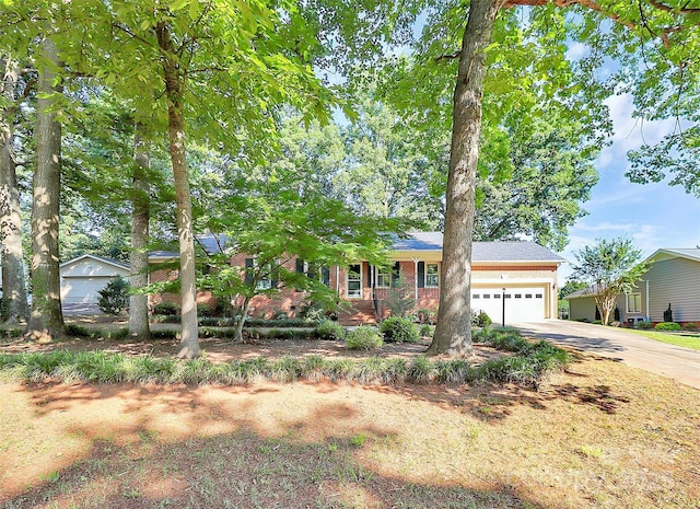 16509 Kimbolten Dr, Huntersville, NC 28078 - view of front of house with a garage and driveway