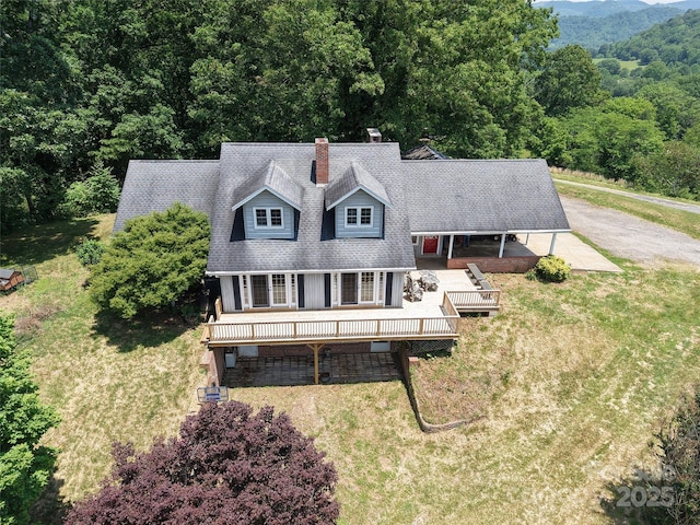 80 Gobblers Knob Dr, Clyde, NC 28721 - view of subject property with a forest
