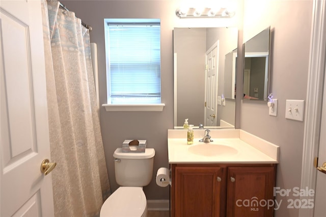 219 Harrowfield Hts, York, SC 29745 - bathroom with vanity and toilet