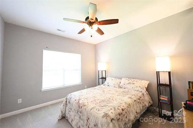 219 Harrowfield Hts, York, SC 29745 - carpeted bedroom with baseboards and a ceiling fan