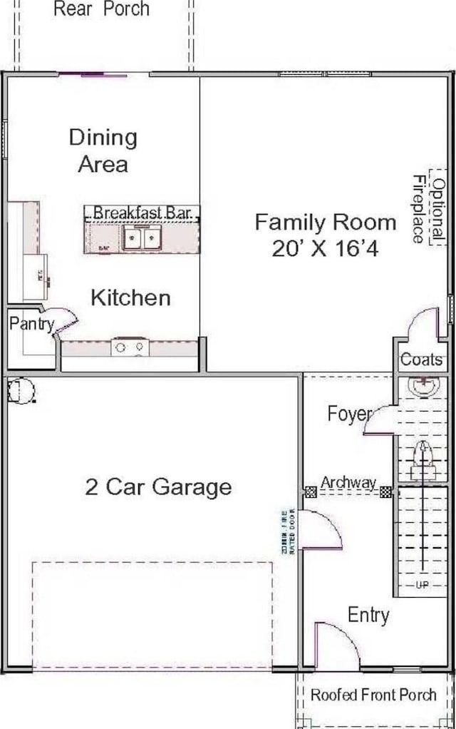 217 Lake George Dr, Shelby, NC 28152 - view of floor plan / room layout