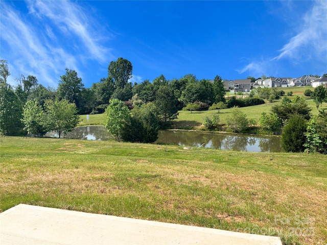 217 Lake George Dr, Shelby, NC 28152 - view of green lawn with a water view