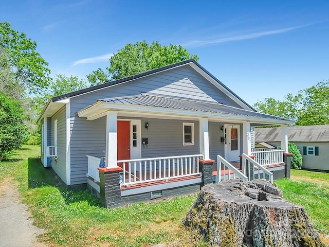 307 S Jacob St, Cherryville, NC 28021 - view of front facade with covered porch
