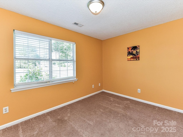 5105 Hampton Meadows Rd, Monroe, NC 28110 - carpeted empty room with a textured ceiling and baseboards