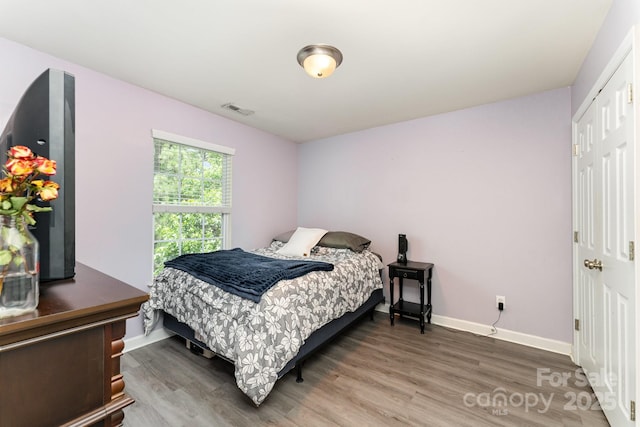 7218 Cascading Pines Dr, Fort Mill, SC 29708 - bedroom with wood finished floors and a closet