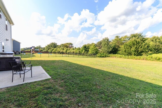 4357 Hornyak Dr, Monroe, NC 28110 - view of yard featuring a patio