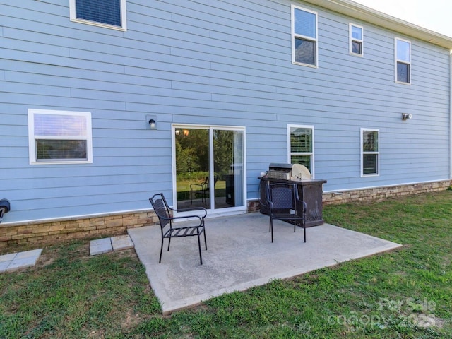 4357 Hornyak Dr, Monroe, NC 28110 - rear view of property featuring a yard and a patio