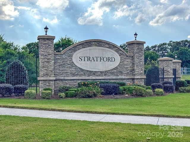 4357 Hornyak Dr, Monroe, NC 28110 - view of community / neighborhood sign
