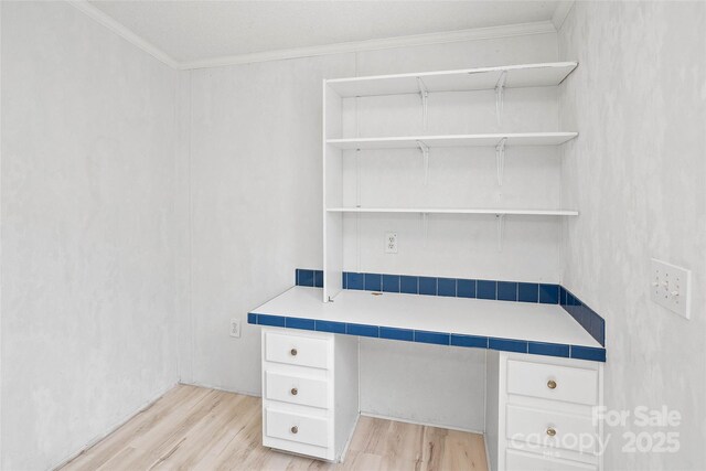 56 Founders Way, Arden, NC 28704 - unfurnished office featuring light wood finished floors and ornamental molding