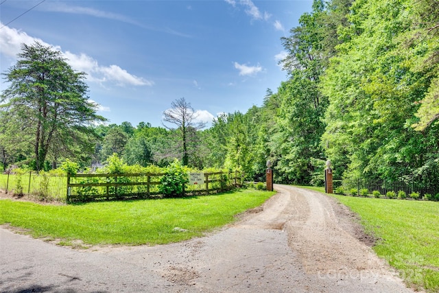 675 Ormand Rd, York, SC 29745 - view of street featuring a forest view
