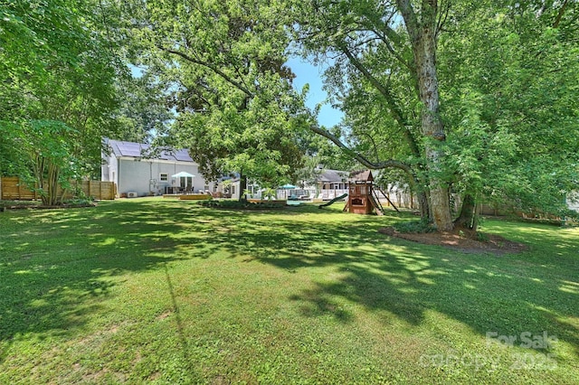 3165 Pendleton Ave, Charlotte, NC 28210 - view of yard featuring a playground
