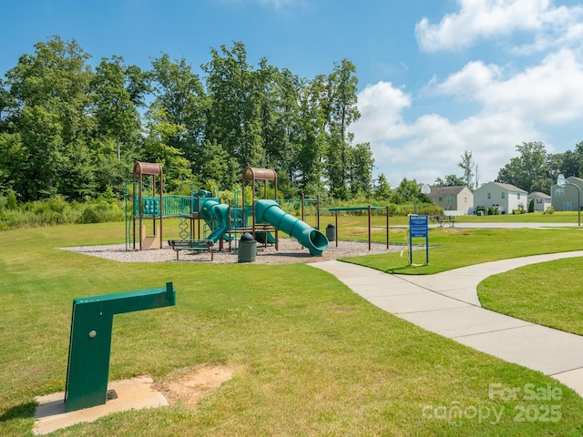9123 Magnolia Lily Ave, Charlotte, NC 28227 - community playground featuring a lawn