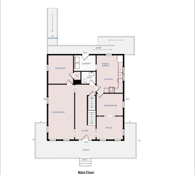 114 Windchime Ln, Mooresville, NC 28115 - view of property floor plan