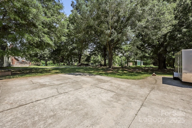 114 Windchime Ln, Mooresville, NC 28115 - view of patio / terrace featuring an outbuilding