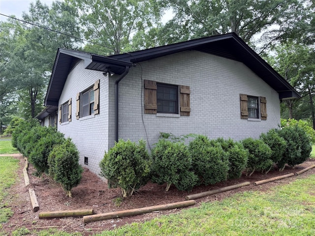 605 Impala Dr, Albemarle, NC 28001 - view of property exterior featuring brick siding and crawl space