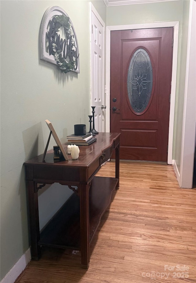 605 Impala Dr, Albemarle, NC 28001 - entrance foyer with light wood finished floors