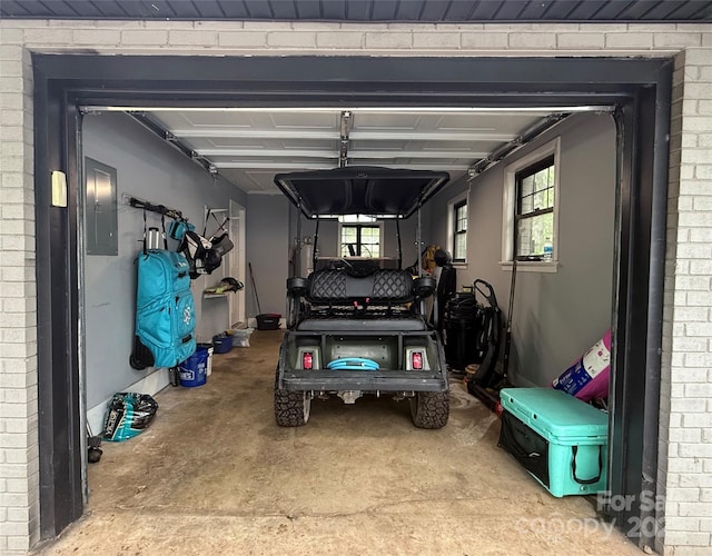 605 Impala Dr, Albemarle, NC 28001 - garage featuring electric panel