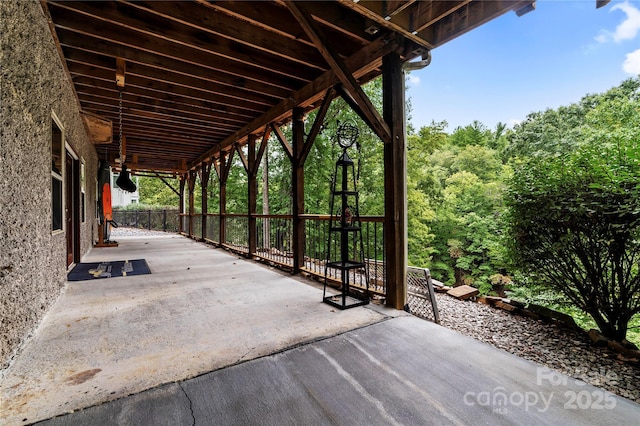 200 Lake Club Dr, Nebo, NC 28761 - view of patio / terrace