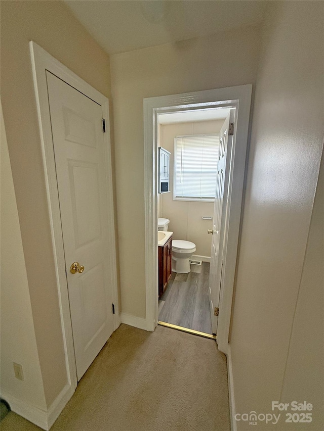 3412 1st Avenue Cir NW, Hickory, NC 28601 - bathroom featuring vanity and toilet