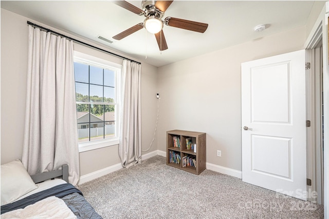 2526 Snow Creek Rd NE, Hickory, NC 28601 - bedroom with carpet floors and ceiling fan