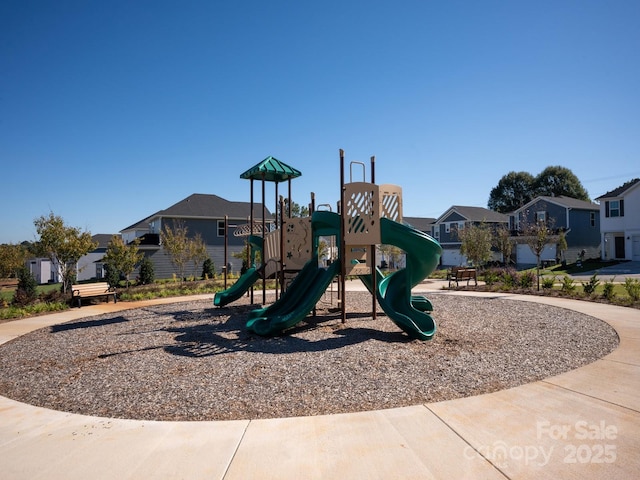 1402 31st St NE, Conover, NC 28613 - community playground with a residential view