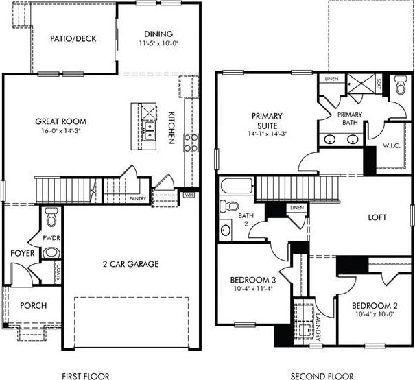 1402 31st St NE, Conover, NC 28613 - view of room layout