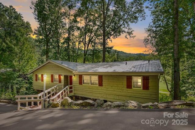 386 Country Club Dr Unit C6, Canton, NC 28716 - view of front of house with a metal roof