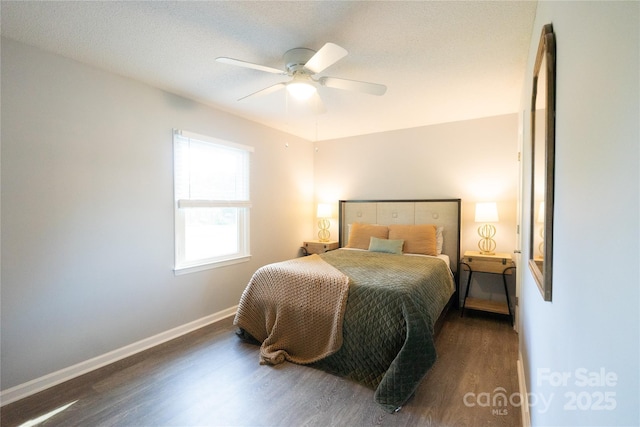 8012 Red Lantern Rd, Indian Trail, NC 28079 - bedroom with wood finished floors and a ceiling fan