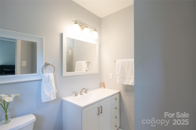 8012 Red Lantern Rd, Indian Trail, NC 28079 - bathroom featuring vanity and toilet