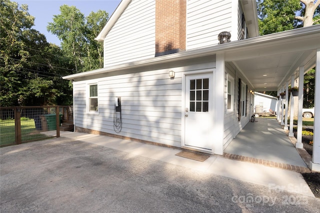 8012 Red Lantern Rd, Indian Trail, NC 28079 - view of side of home with a porch