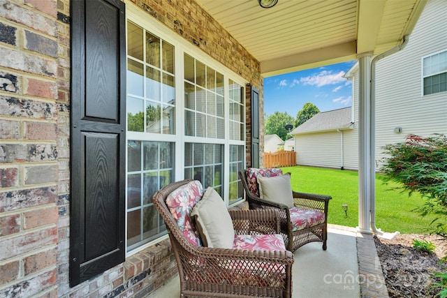 2004 Onotoa Dr, Indian Trail, NC 28079 - covered porch with a lawn