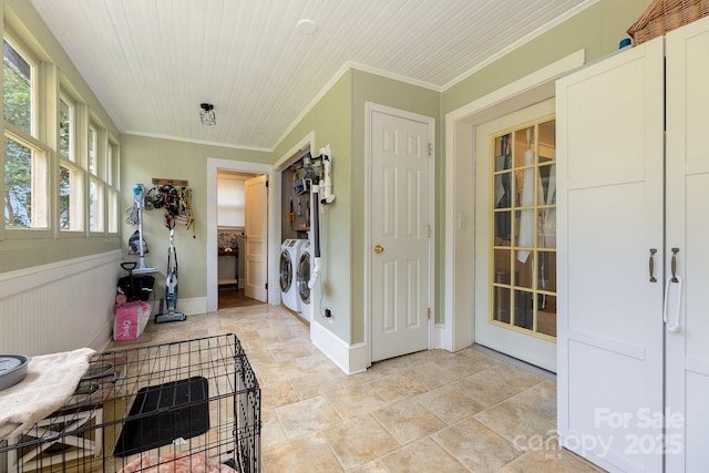 206 Mitchell Ave, Salisbury, NC 28144 - sunroom / solarium with independent washer and dryer and plenty of natural light