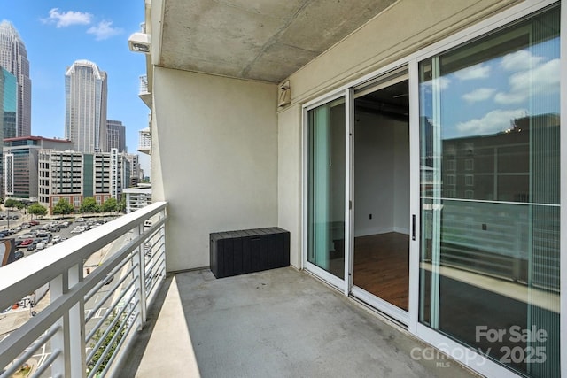 505 E 6th St Unit 908, Charlotte, NC 28202 - balcony featuring a city view