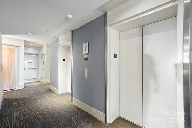 505 E 6th St Unit 908, Charlotte, NC 28202 - corridor featuring elevator