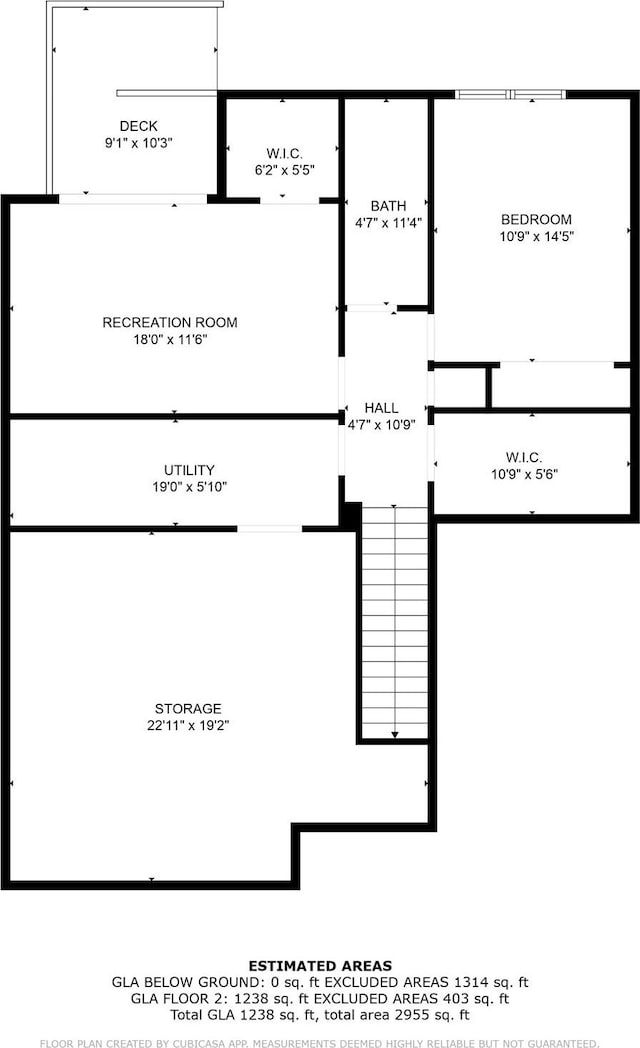 190 Shaws Creek Farm Rd, Hendersonville, NC 28739 - view of room layout