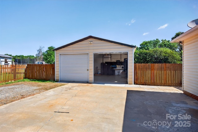 106 Abbey Cir, Salisbury, NC 28147 - view of detached garage