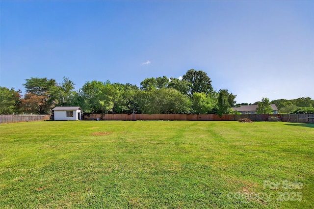 106 Abbey Cir, Salisbury, NC 28147 - fenced backyard with a storage shed