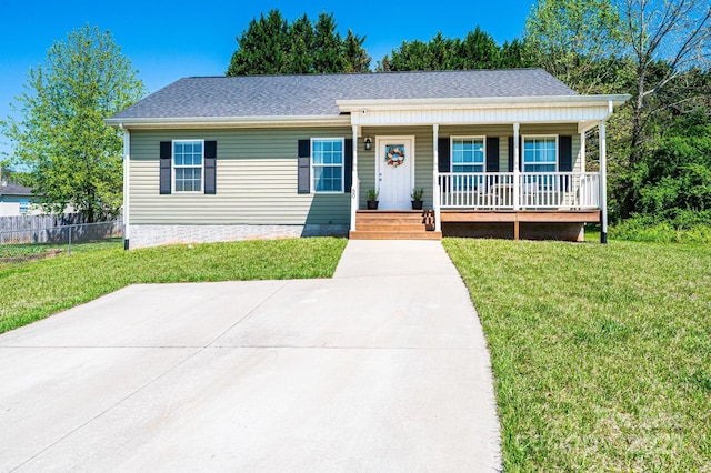 50 Serenity Ln, Hickory, NC 28601 - view of front of house with a porch and roof with shingles