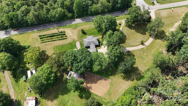 455 Cane Creek Rd, Fletcher, NC 28732 - aerial view of property's location with rural landscape